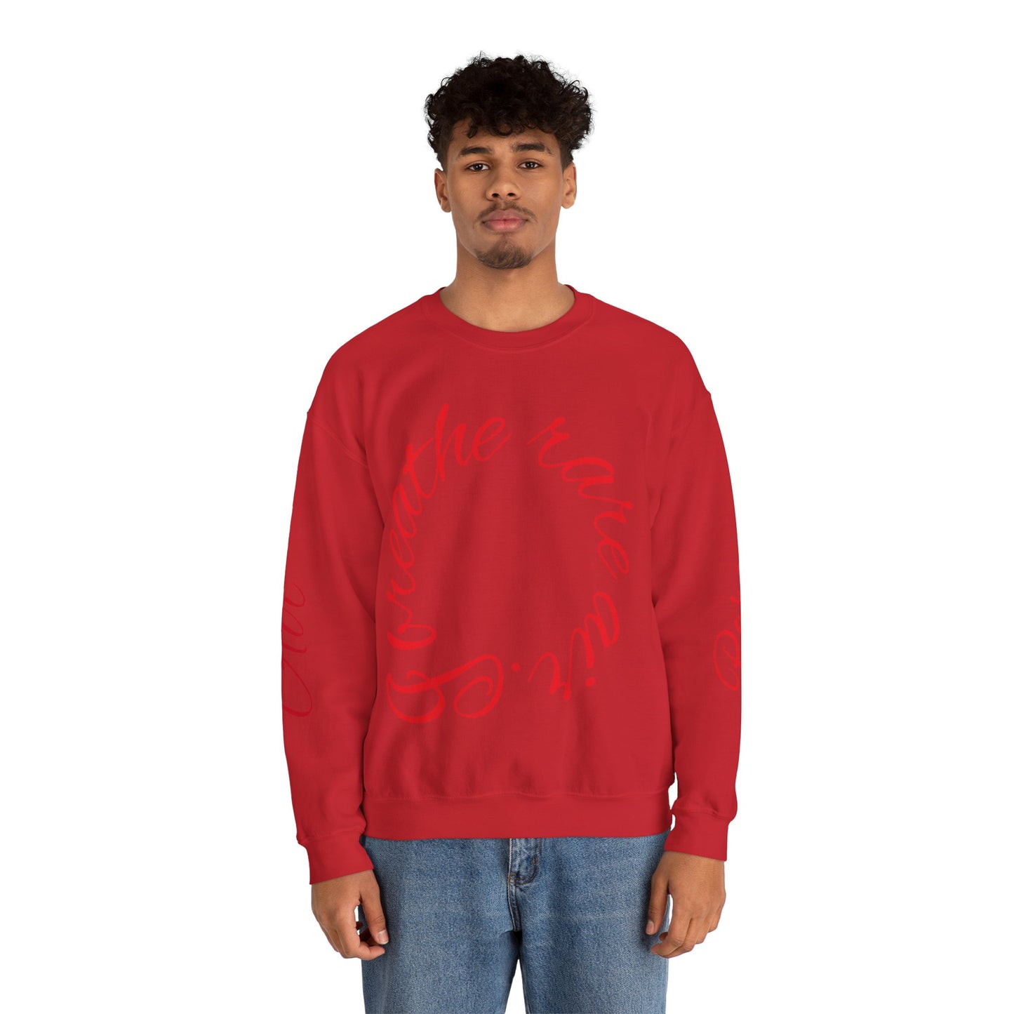 Crewneck Sweatshirt - I Breathe Rare Air