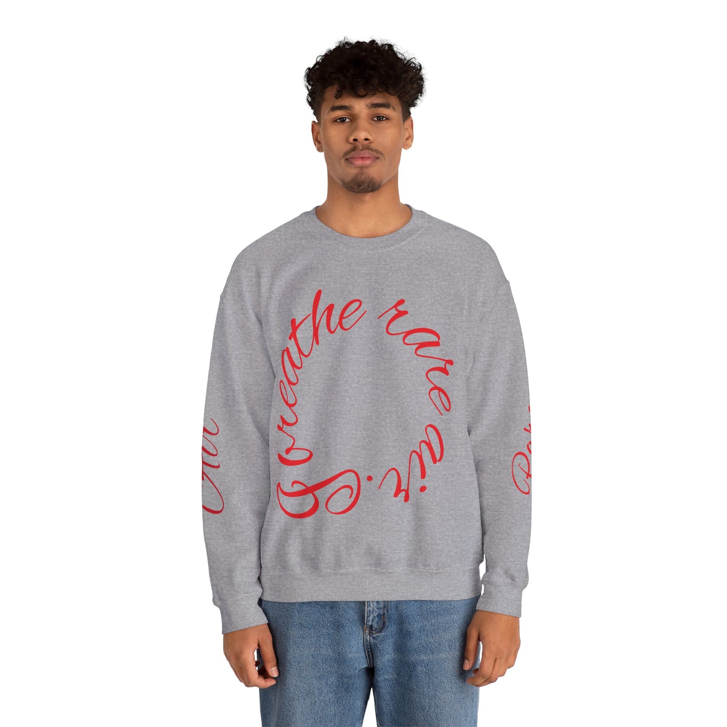 Crewneck Sweatshirt - I Breathe Rare Air