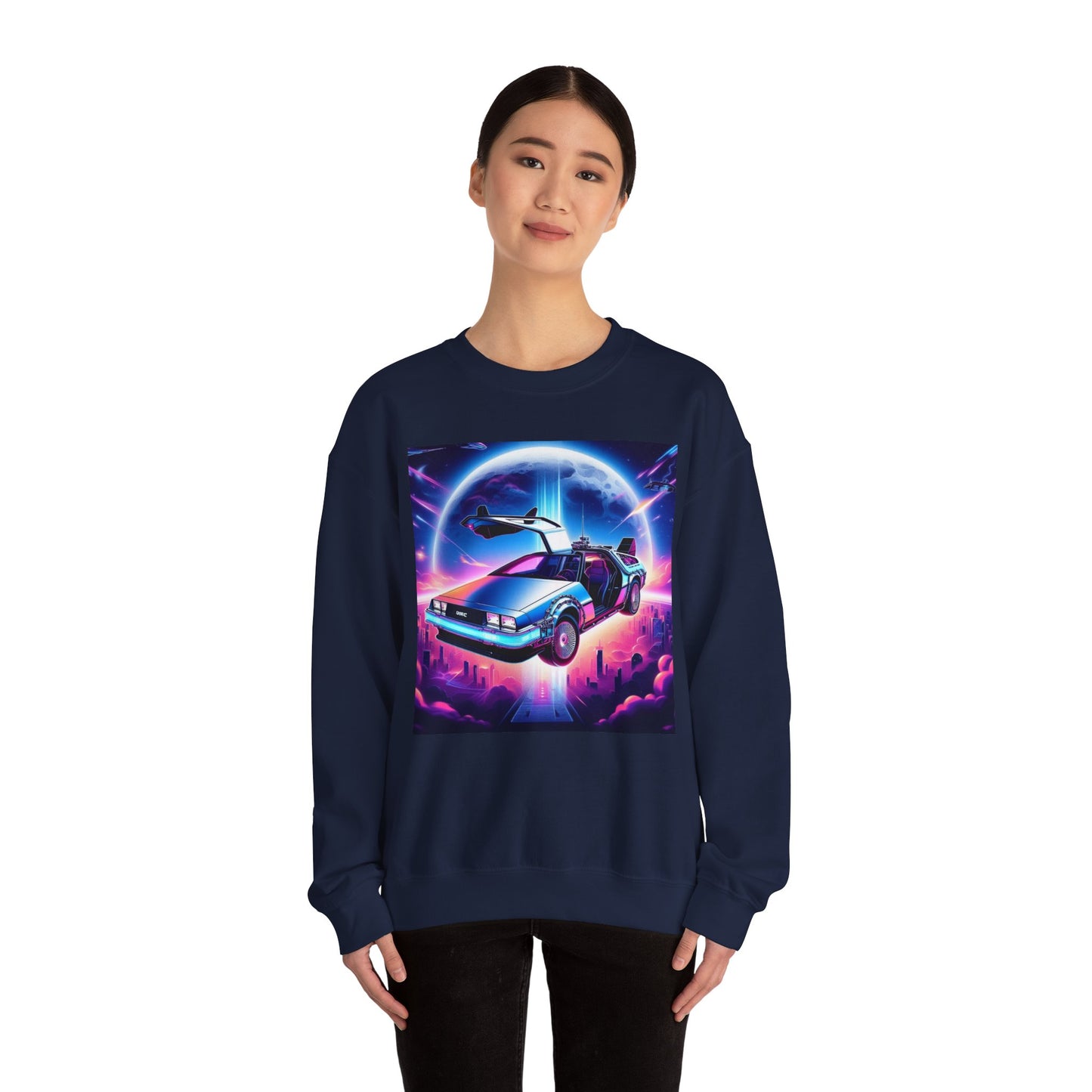 Retro Unisex Sweatshirt - Back in Time Design