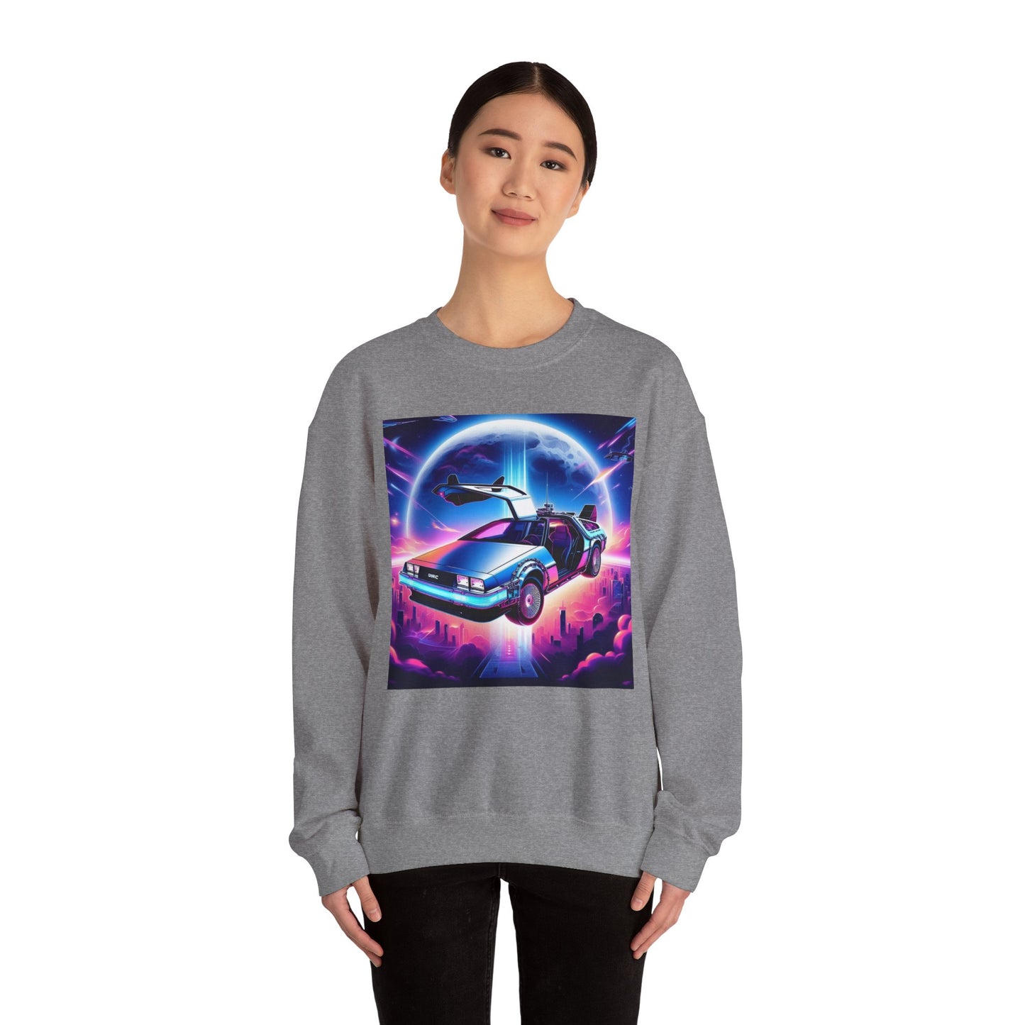 Retro Unisex Sweatshirt - Back in Time Design