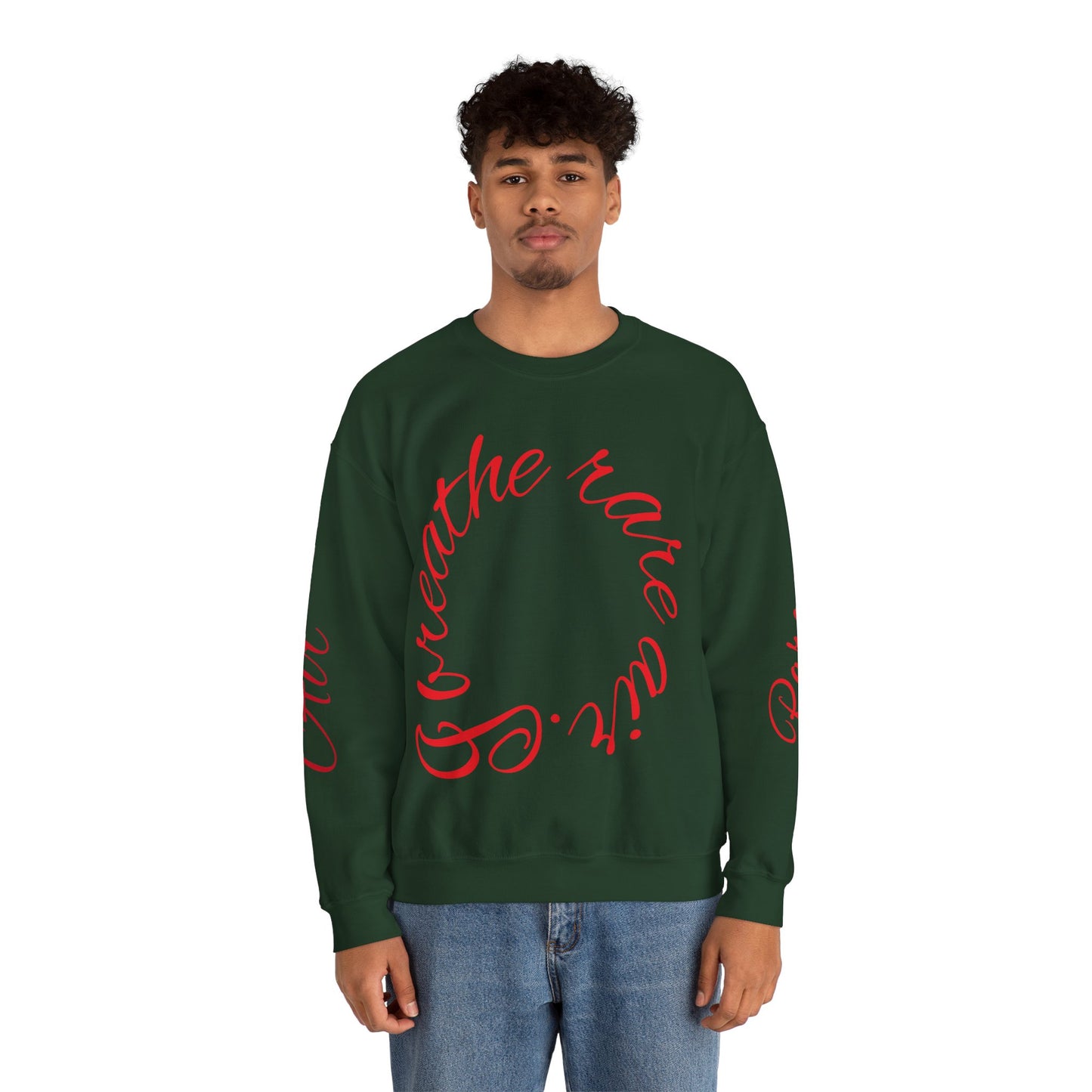 Crewneck Sweatshirt - I Breathe Rare Air