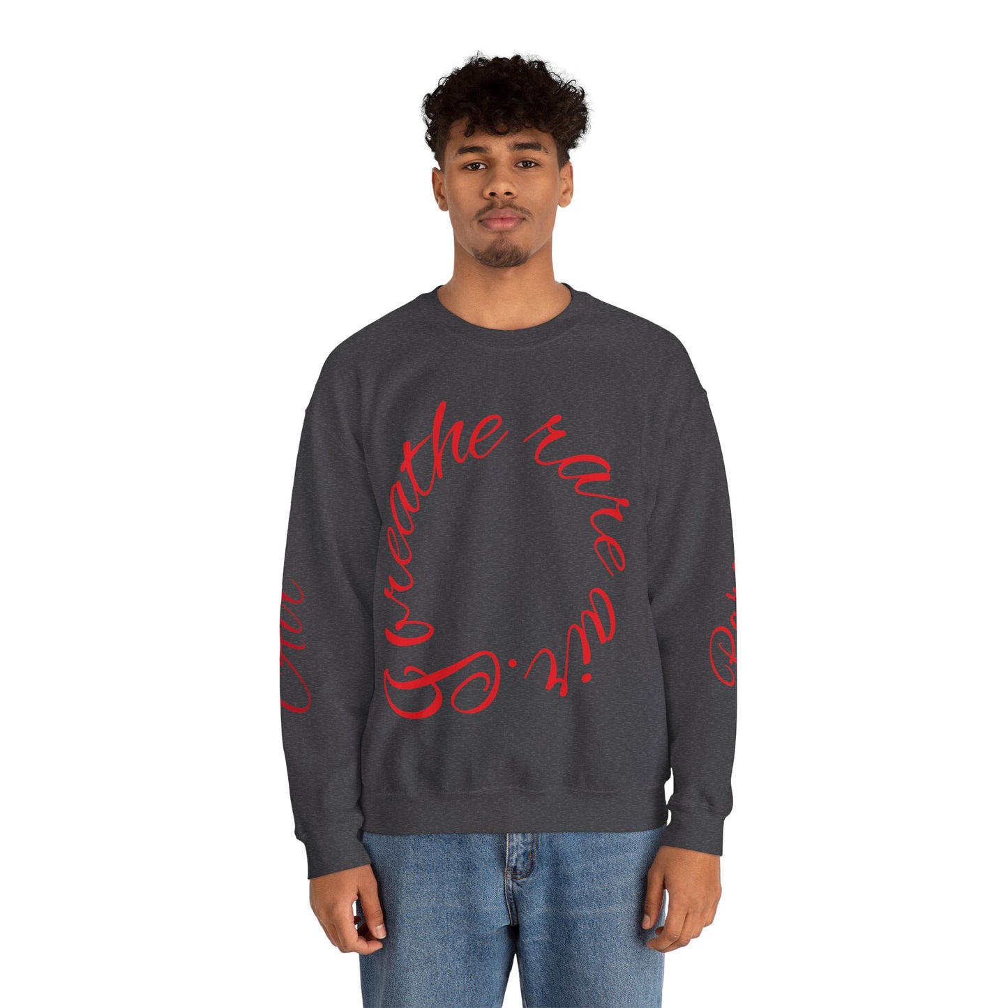 Crewneck Sweatshirt - I Breathe Rare Air
