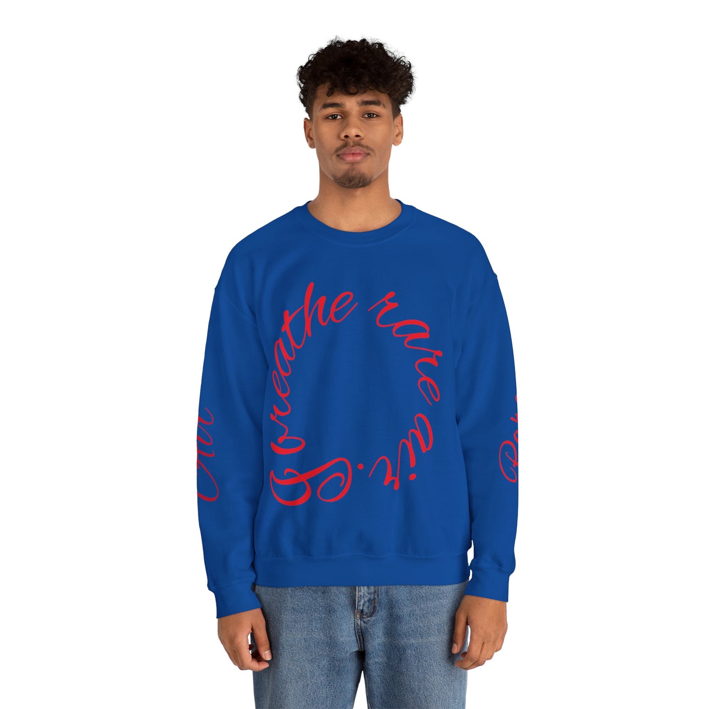 Crewneck Sweatshirt - I Breathe Rare Air