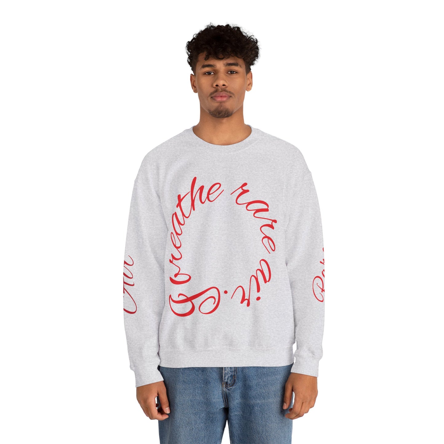Crewneck Sweatshirt - I Breathe Rare Air