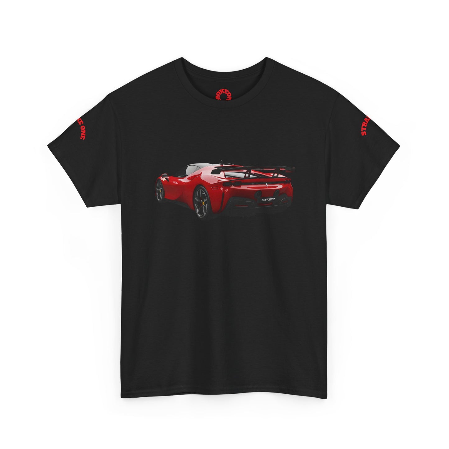 T-Shirt - SF90 Stradale F1 Racing Car Enthusiast Unisex Heavy Cotton Tee