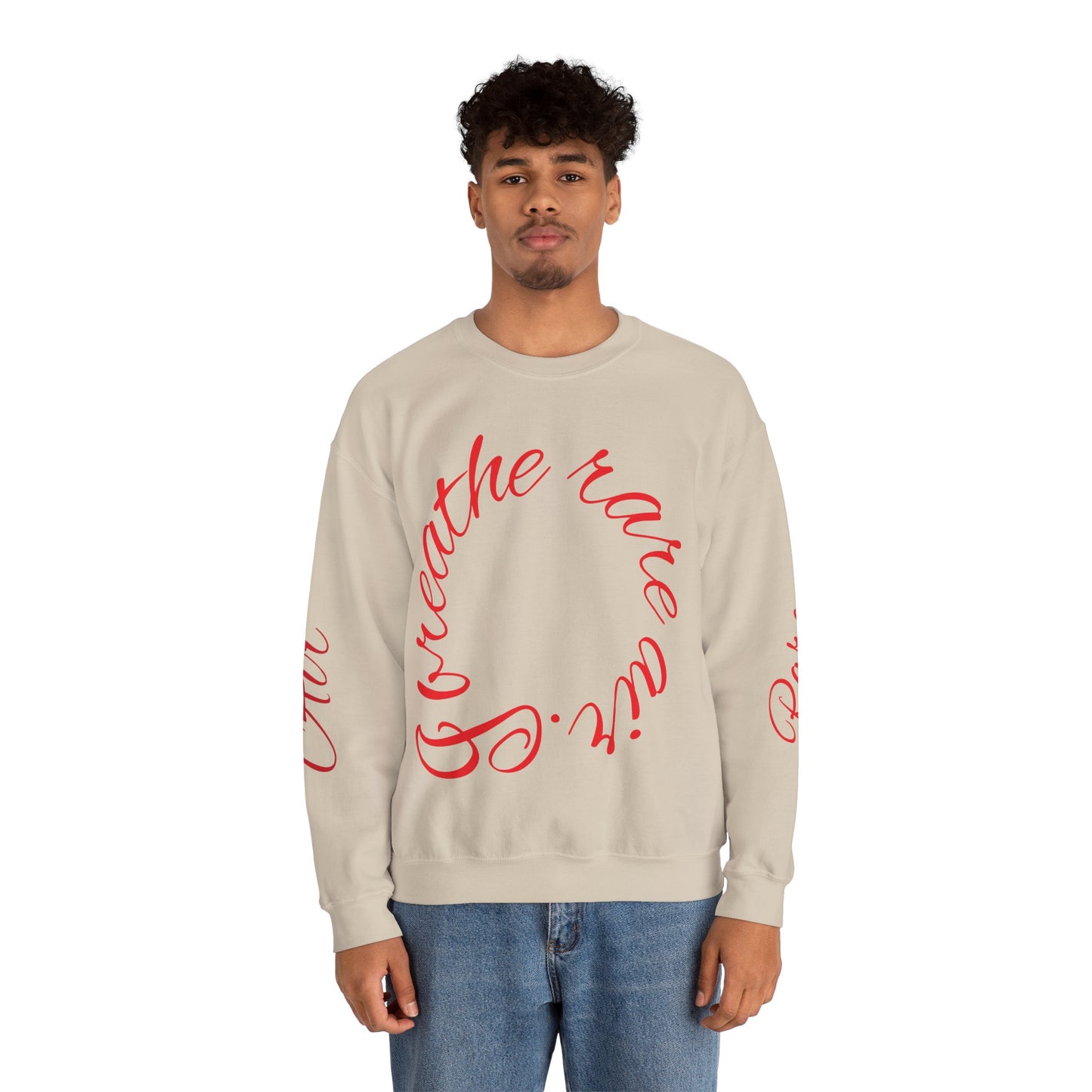 Crewneck Sweatshirt - I Breathe Rare Air