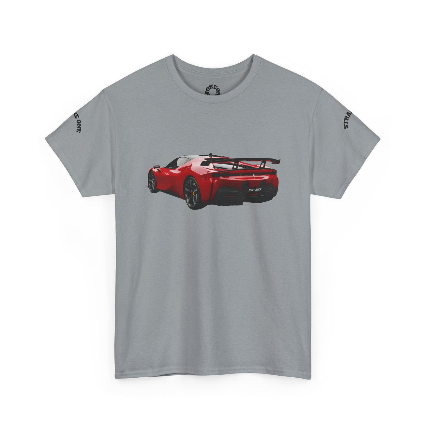 T-Shirt - SF90 Stradale F1 Racing Car Enthusiast Unisex Heavy Cotton Tee