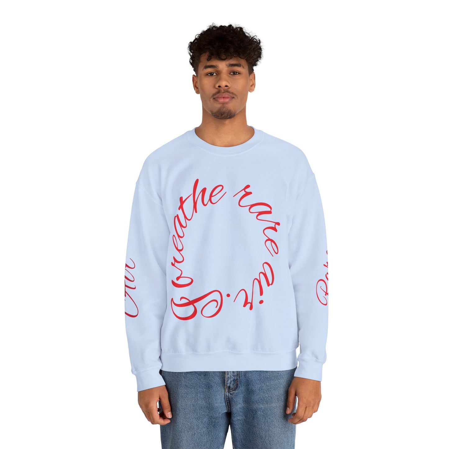 Crewneck Sweatshirt - I Breathe Rare Air