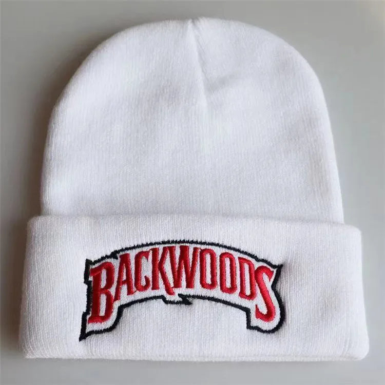 Autumn and Winter Men's and Women's Woolen Hats Knitted Hats BACKWOODS Skateboard Popular Hats Hip-hop Hats Adjustable Beanies