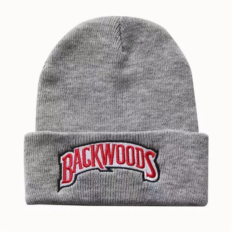 Autumn and Winter Men's and Women's Woolen Hats Knitted Hats BACKWOODS Skateboard Popular Hats Hip-hop Hats Adjustable Beanies