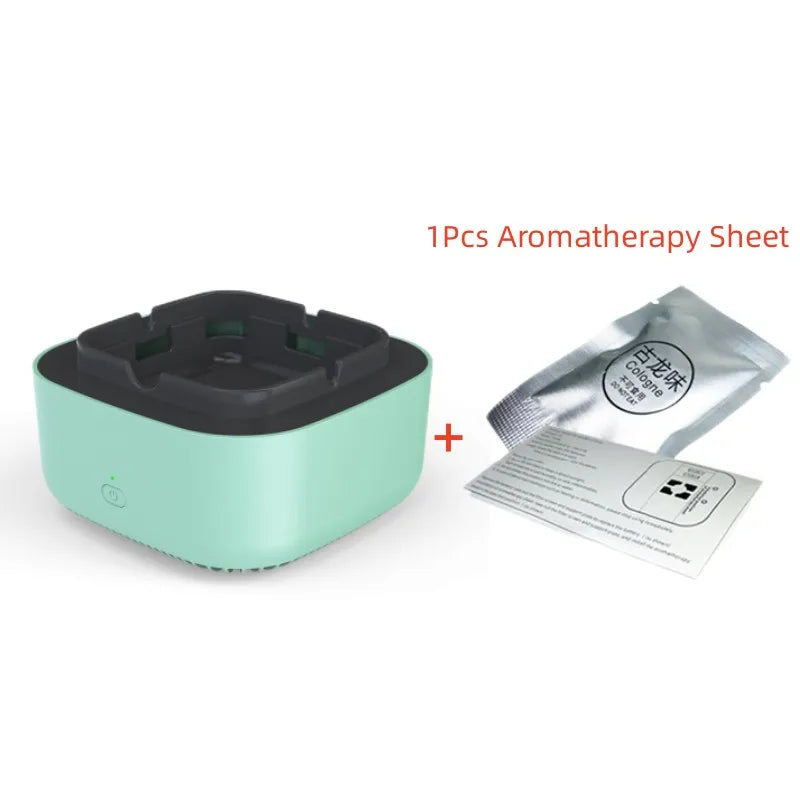 EVILSMOKING Domestic Smoke Ashtray with Negative Ion Air Purifier Anti Second-hand Cigarettes Ash Tray Desk Smoking Accessories
