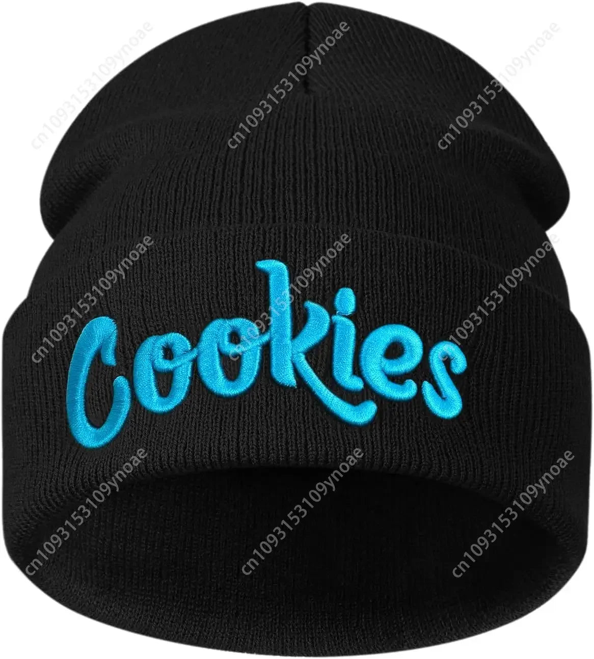 Cookies Embroidery Beanie Hat Winter Knitted Slouchy Cuffed Skull Cap Warm Ski Hats Men Women Soft Comfortable Classic Fashion