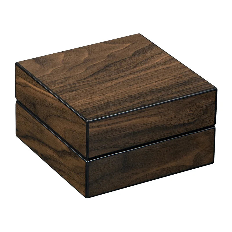 Multifunctional Cigar Ashtray Foldable Walnut Wood Box Include Cigar Cutter Holder Tray And Hole Opener Smoking Accessories