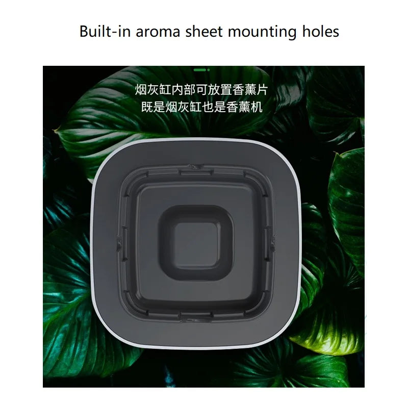 EVILSMOKING Domestic Smoke Ashtray with Negative Ion Air Purifier Anti Second-hand Cigarettes Ash Tray Desk Smoking Accessories