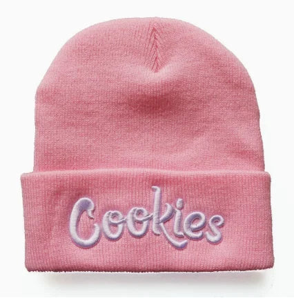 Cookies Embroidery Beanie Hat Winter Knitted Slouchy Cuffed Skull Cap Warm Ski Hats Men Women Soft Comfortable Classic Fashion